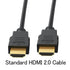 Vorothin 6 2-Pack, 4K 6FT, 2.0 CL3 4K, 1080P@144Hz,ARC&CL3 Laptop,Monitor,PS5,PS4,Xbox,Soundbar HDMI Cable FT HDMI