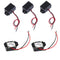 5PCS Mini Buzzers with Leads, 12V 400Hz Morse Code Mechanical Electronic Components