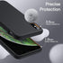 JETech Silicone Case for iPhone X, iPhone Xs - 5.8-Inch Shockproof Full-Body Protective Case with Microfiber Lining