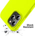 OTOFLY iPhone 12 Pro Max Case, Shockproof Silicone, Military-Grade Protection, Anti-Fingerprint & Anti-Slip,