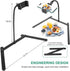 Adjustable Gooseneck Cellphone Holder, Overhead Phone Mount, Table Top Teaching Online Stand for Live Streaming, Online