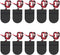 AEDIKO 10pcs CR2032 Battery Holder Coin Cell Battery Holders 1x CR2032 Battery Holder