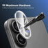 17, 9H FanTEK Camera Lens Protector for iPhone Tempered Glass Camera Screen Cover, Ultra HD Clear Acrylic Full Coverage