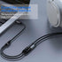 3.5mm Audio Y Splitter Adapter for Gaming PC, PS5, PS4, Xbox Series X, One S, Tablet, Mobile, Laptop, Gaming Headset.