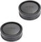 2 Pack Rear Lens Cap and Camera Body Cap Cover Kit for Sony A9 A7 A7II A7III A7IV A7S II III A7R II III A7RIV A7RV