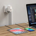Type G UK Power Plug Adapter, Travel Adapter for US to British AC Outlets with 2 USB Charging Ports