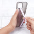 DELORIGIN 6pcs (6 225mm) Reusable Silicone Phone Strap Grip Holder Elastic Universal Cellphones Hand Loops Grip