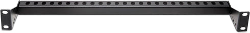 StarTech.com 1U 19" (12S-Cable-Lacing-BAR) Rack Mountable Cable Lacing Bar w/Adjustable Depth, Cable Support Guide