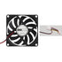 DUJVCZB FDCB8010B12 8010 4Pin 2Wire 12V 80mm 80mm 10mm Dual Ball Bearing Quiet Computer Case Fan DC x x High Speed
