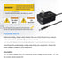 12V AC Adapter for Braven Balance Speaker Charger, Compatible with BRV-X, BRVXGWB, BRVXBBB, 14073941, 14113952, 13113902