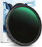 NEEWER 37mm HD Variable ND Filter - ND2-ND32 (1-5 Stops), Optical Glass, 30 Layer Nano Coated, Ultra Slim Frame