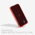 tech21 Evo Check Phone Case for Apple iPhone 11, 12 ft. Drop Protection, Coral