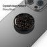 Phone Grip Holder, Adjustable Metal Ring Holder, Kickstand for iPhone, Samsung & Other Phones - Sky Black