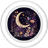 Boho Moon Phases Floral Aesthetic PopSockets PopGrip for MagSafe Chic