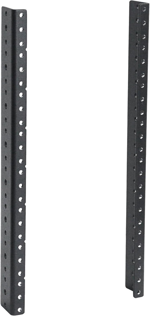 RIVECO 2 PCS 8U Rack Rails, Tapered Holes Rack Mount Rails for Recording