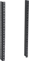 RIVECO 2 PCS 8U Rack Rails, Tapered Holes Rack Mount Rails for Recording