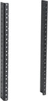 RIVECO 2 PCS 8U Rack Rails, Tapered Holes Rack Mount Rails for Recording