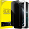 JETech Privacy Full Coverage Screen Protector for iPhone 16 Pro 6.3-Inch, Black