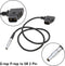 HYROOY 0B 2Pin 703Monitor, D tap to Cable Power Cord for, Viewfinders, Camera