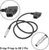 HYROOY 0B 2Pin 703Monitor, D tap to Cable Power Cord for, Viewfinders, Camera