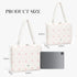 Generic 13-15 Inch 13-14inch) Cute Bow Laptop Case Coquette Puffy Laptop Sleeve Accessories Aesthetic Quilted Computer