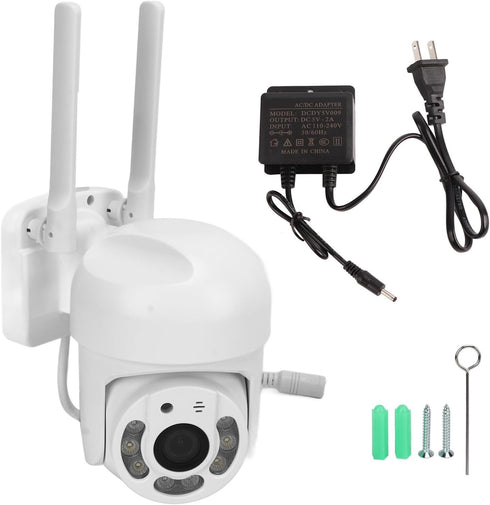 Security Camera Outdoor, 5G Dual Band 360° View Waterproof Camera with Motion Detection, Alarm, 2 Way Talk
