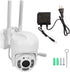 Security Camera Outdoor, 5G Dual Band 360° View Waterproof Camera with Motion Detection, Alarm, 2 Way Talk