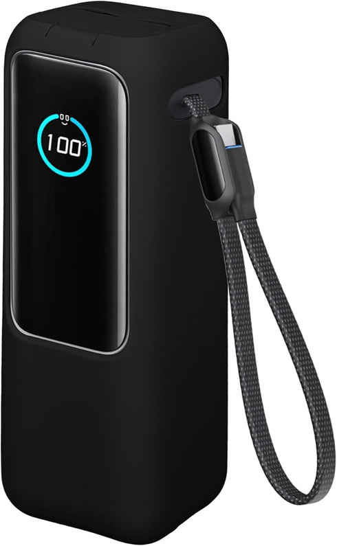 kwmobile 25000mAh (A1695H11) Case Compatible with Anker Power Bank - Portable Powerbank Cover - External Battery