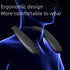 Neckband Speakers with Built-in Mic, 12H Playtime, Type-C Quick Charging, Wireless Wearable Neck Speaker for Home &
