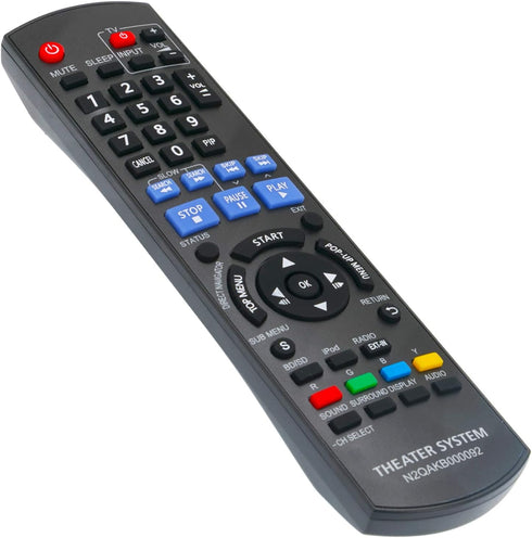N2QAKB000092 Replacement Remote Control for Panasonic Blu-ray Disc Home Theater Sound System