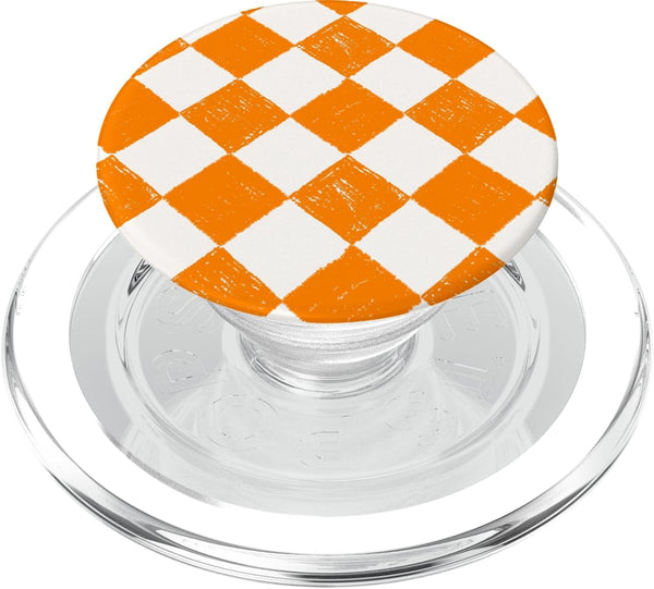 Tennessee Flag State Pride Orange White Gift Knoxville PopSockets PopGrip for MagSafe