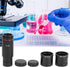 Garosa Microscope Adapter, 0.5X C Mount Lens Adapter for Microscope Camera, Compatible with CCD Interface Shrink Lens