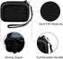 Digital Camera Case Compatible with Kodak PixPro/Canon PowerShot/Sony DSC, Hard Shell Protective Carrying Bag (Black)