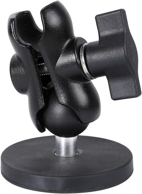FPN 66mm Diameter Round Heavy-Duty Magnetic Base Mount with 25mm /1 inch Rubber