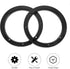 Wakauto 4 Pairs 6.5 inch Car Speaker Spacer Adapter Stackable Plastic Mount Bracket Ring