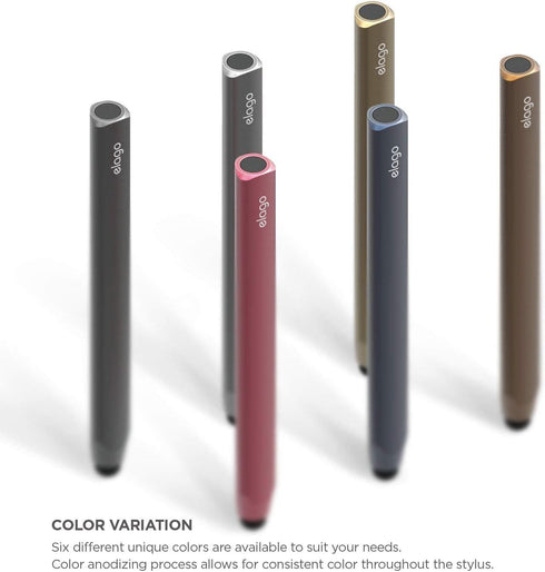 elago Premium Aluminum Stylus Pens for Touch Screen Tablets/Cell Phones (Jean Indigo) Compatible with iPhone, iPad,