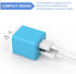6 Pack USB Wall Charger, iGENJUN 2.4A Dual USB Port Cube Power Plug Adapter Fast Charger Block for iPhone and Android