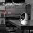 Generic 2K 24/7 2 WiFi Cameras for Home Security with Live Video, Siren/Spotlight, Indoor Security Camera for House