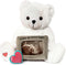 My Baby's Heartbeat Bear My Babys Heartbeat Bear, 20 Second Re-Recordable Voice Recorder Plush Keepsake, 3x5