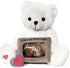 My Baby's Heartbeat Bear My Babys Heartbeat Bear, 20 Second Re-Recordable Voice Recorder Plush Keepsake, 3x5