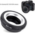 Qiilu Camera Ring, M42-NX M42 Thread Lens NX Mount Camera Len Adapter Ring for Accessory