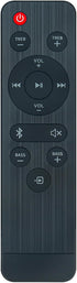 ZdalaMit Replacement Remote Control Applicable for Onn 100004118 32" 2.1 CH Soundbar Home