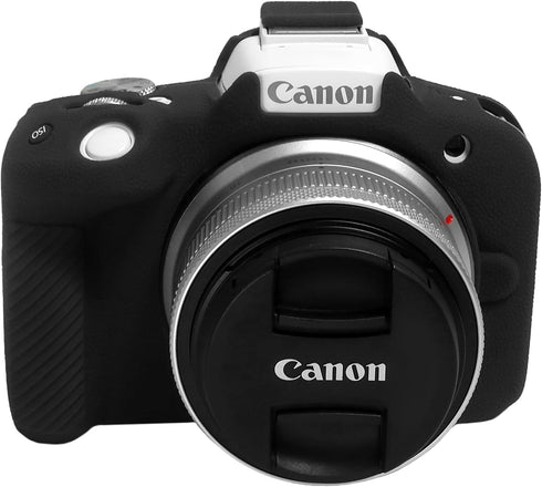 R50 Camera Case, Protective Cover for Canon EOS R50 Mirrorless Vlogging Camera, Soft Silicone Lightweight Bag