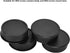 YYOYY 4 Pair Camera Rear Lens Cover and Body Set, Hard Plastic Accessories for M42 Screw Mount Cameras, Lightweight