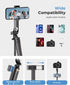 Fuloview 72" Phone Tripod, Tripod for iPhone with Wireless Remote Control, Portable Selfie Stick for iPhone, Live