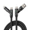 MFish 4 in 1 Charging Cable, 240W Max Fast Charger Cord 10FT