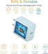 iPhone 16 Charger Block, 20W Fast Charging USB C Wall Power Adapter Cube for iPhone, iPad, Samsung - Blue