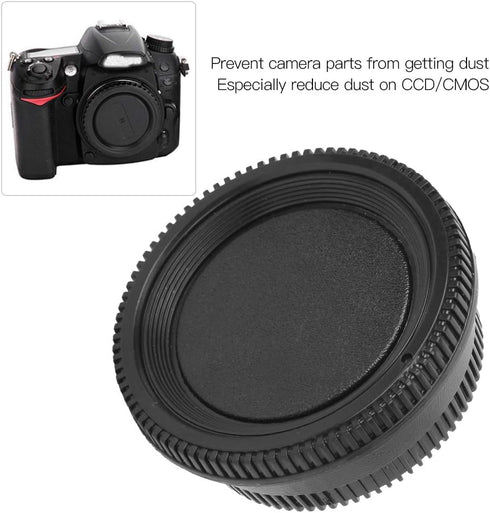 Nikon F Mount Cameras Camera Body and Lens Rear Kit, Dustproof Lens Protector Cover and Scratch Resistant Set