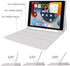 KENKE iPad 6/5th Generation Case with Keyboard, 9.7 Inch Detachable Wireless Bluetooth Case (Gray)