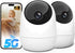 Rraycom 2Pack 2K Security Camera Indoor 5G/2.4 GHz Wi-Fi, Baby Monitor Pet/Dog Camera
